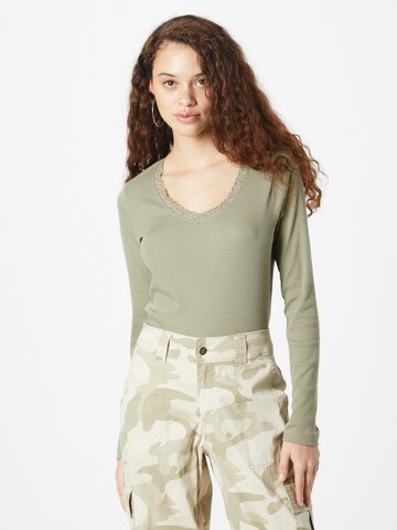 Sublevel Shirt in Green: front