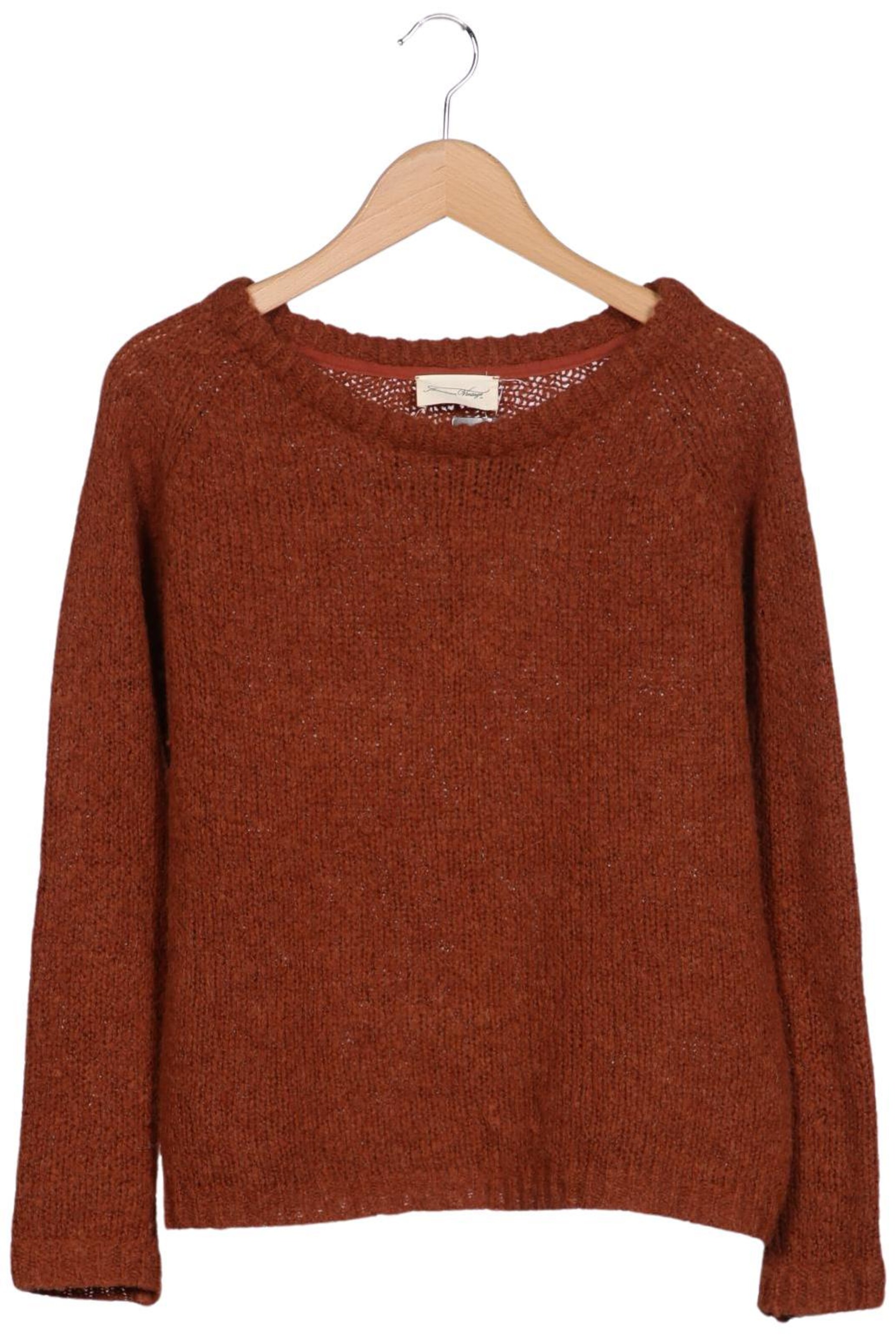 AMERICAN VINTAGE Sweater & Cardigan in S in Brown: front