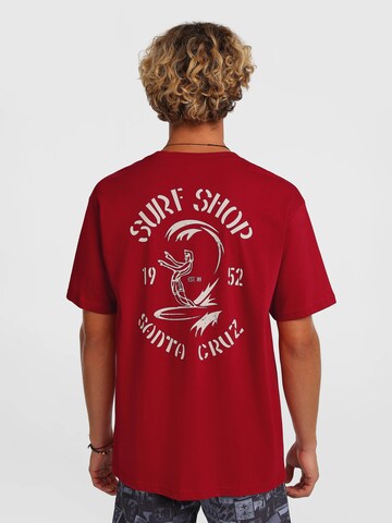 Maglietta 'O'riginals Surf' di O'NEILL in rosso: frontale