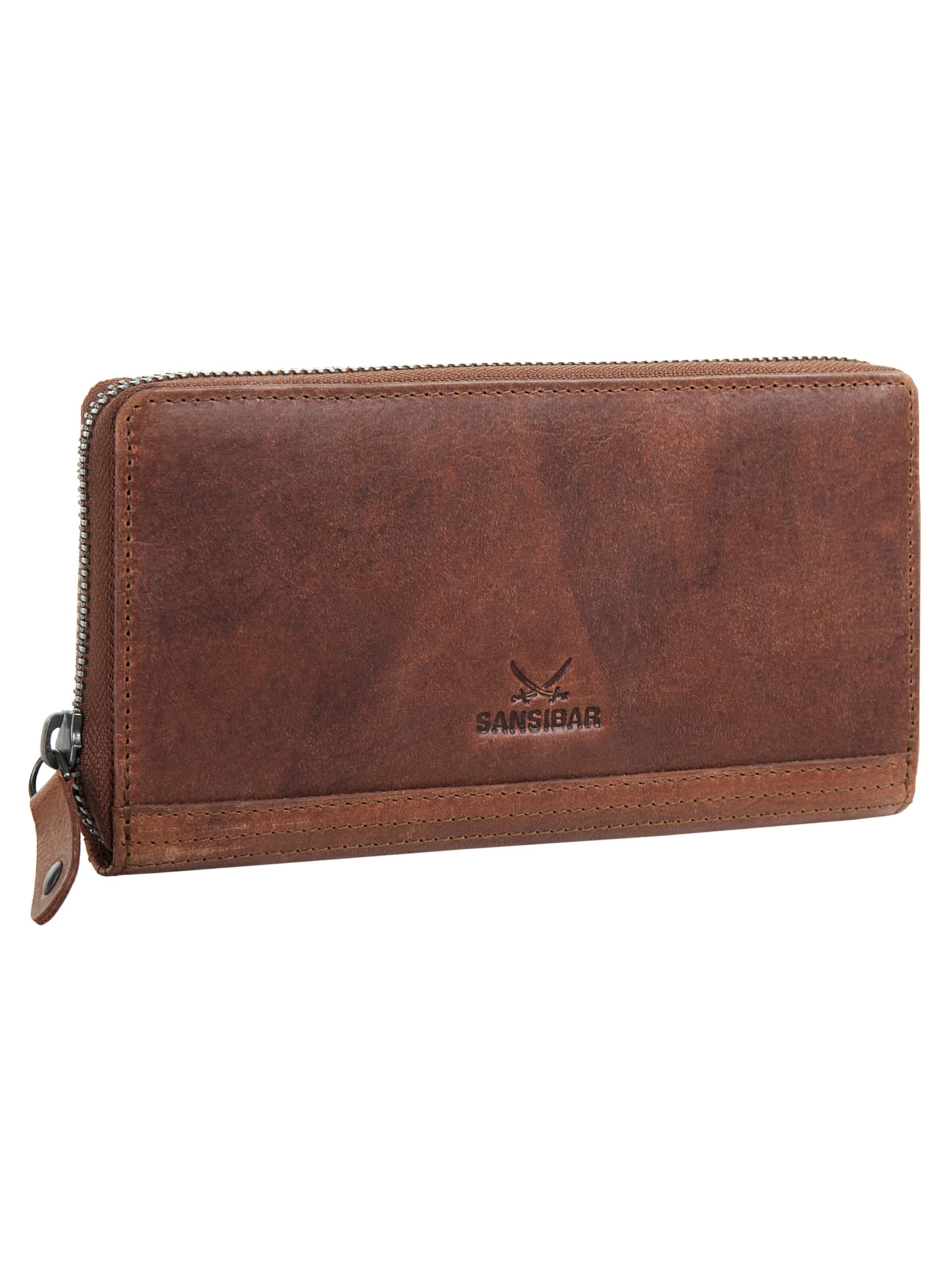 SANSIBAR Portemonnaie‌‌‌‌‌ in Braun
