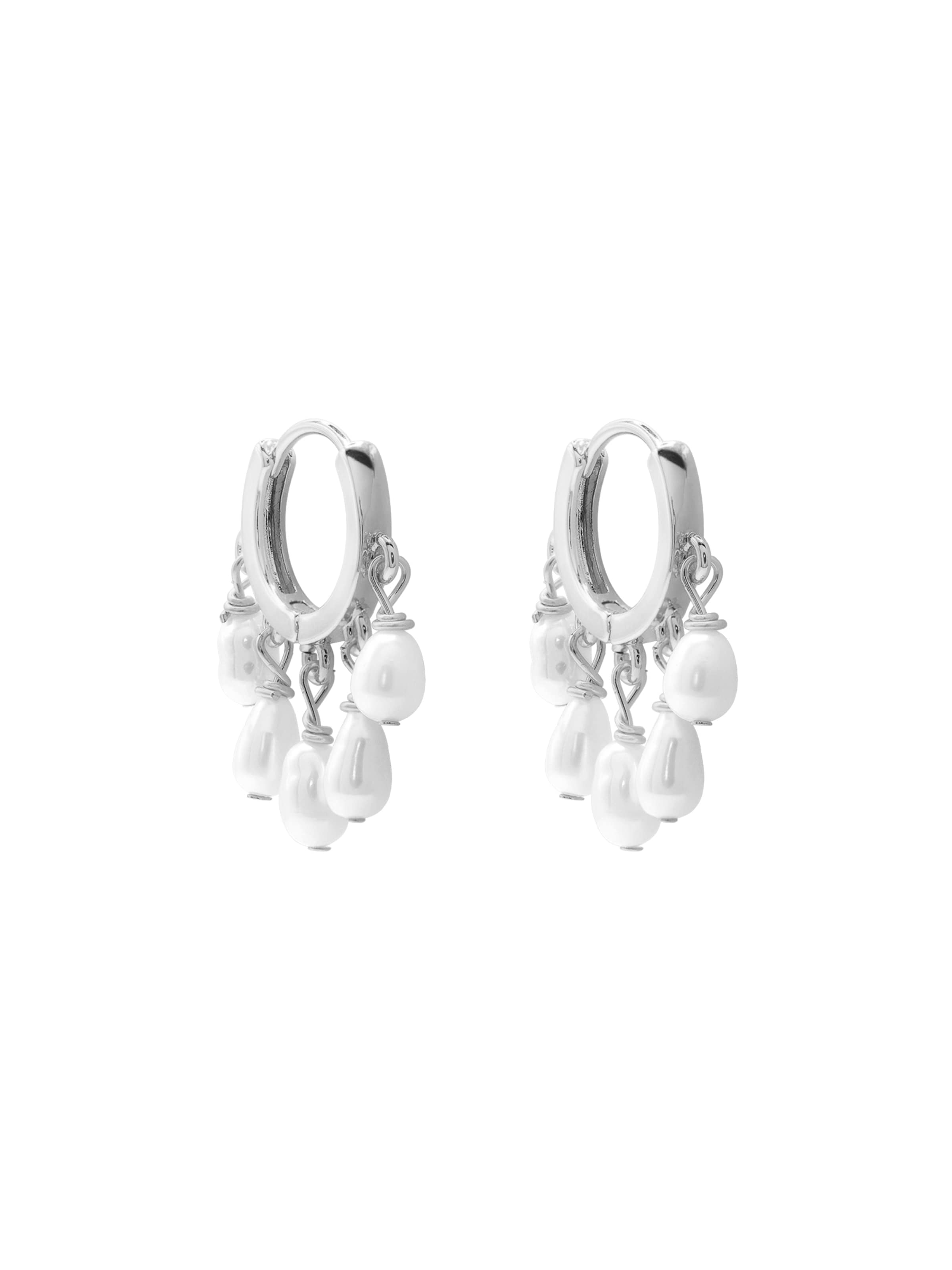 Heideman Earrings 'Sade' in Silver: front