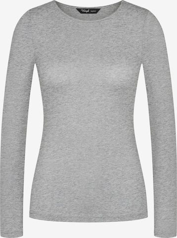 TRIUMPH Shirt ' Beauty Layers ' in Grijs: voorkant