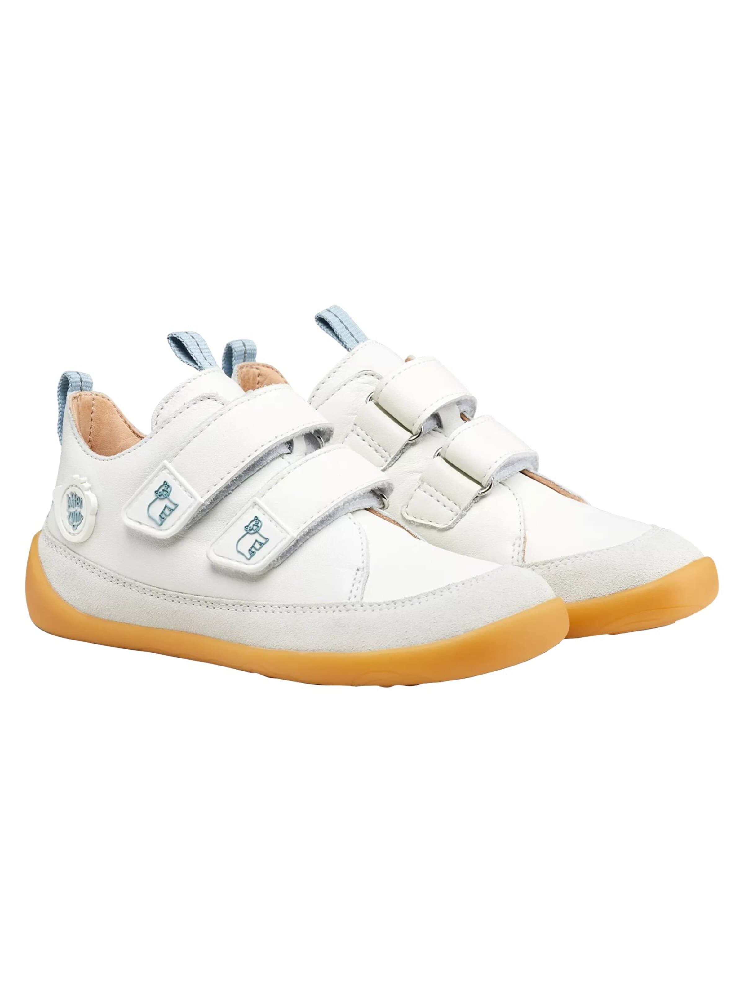 Affenzahn Sneakers 'Sneaker Leder Buddy' in White
