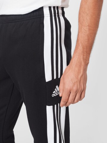 ADIDAS SPORTSWEAR Slimfit Παντελόνι φόρμας 'Squadra 21' σε μαύρο