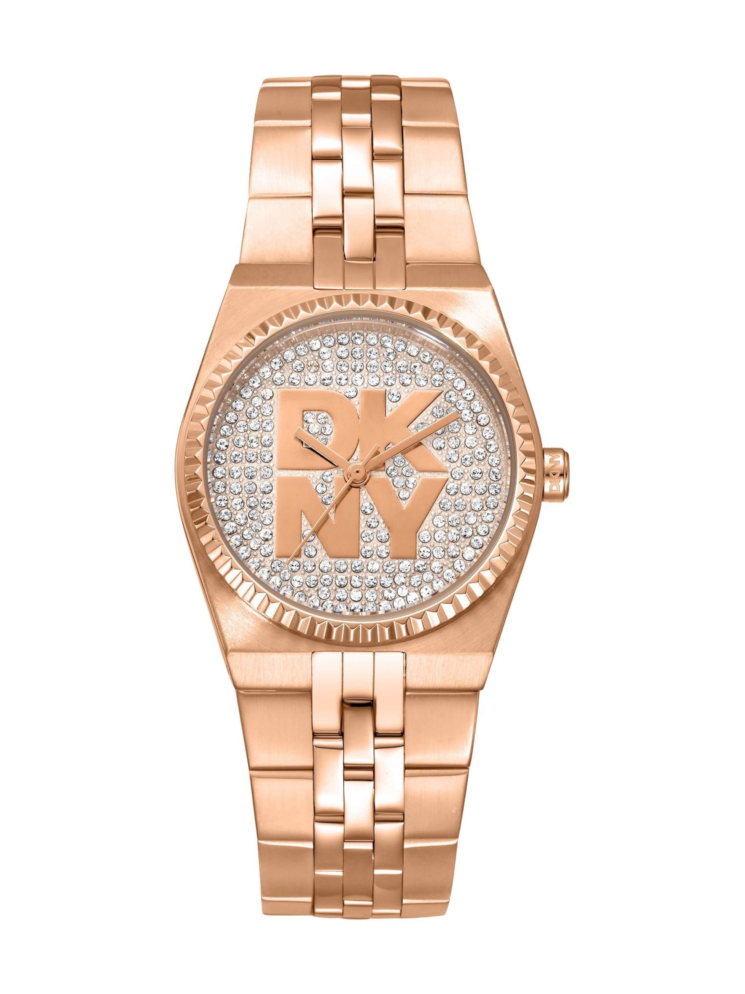 DKNY Analoog horloge in Goud: voorkant
