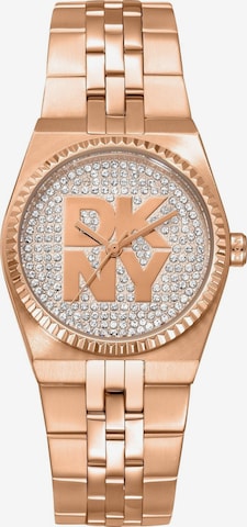 DKNY Analoog horloge in Goud: voorkant