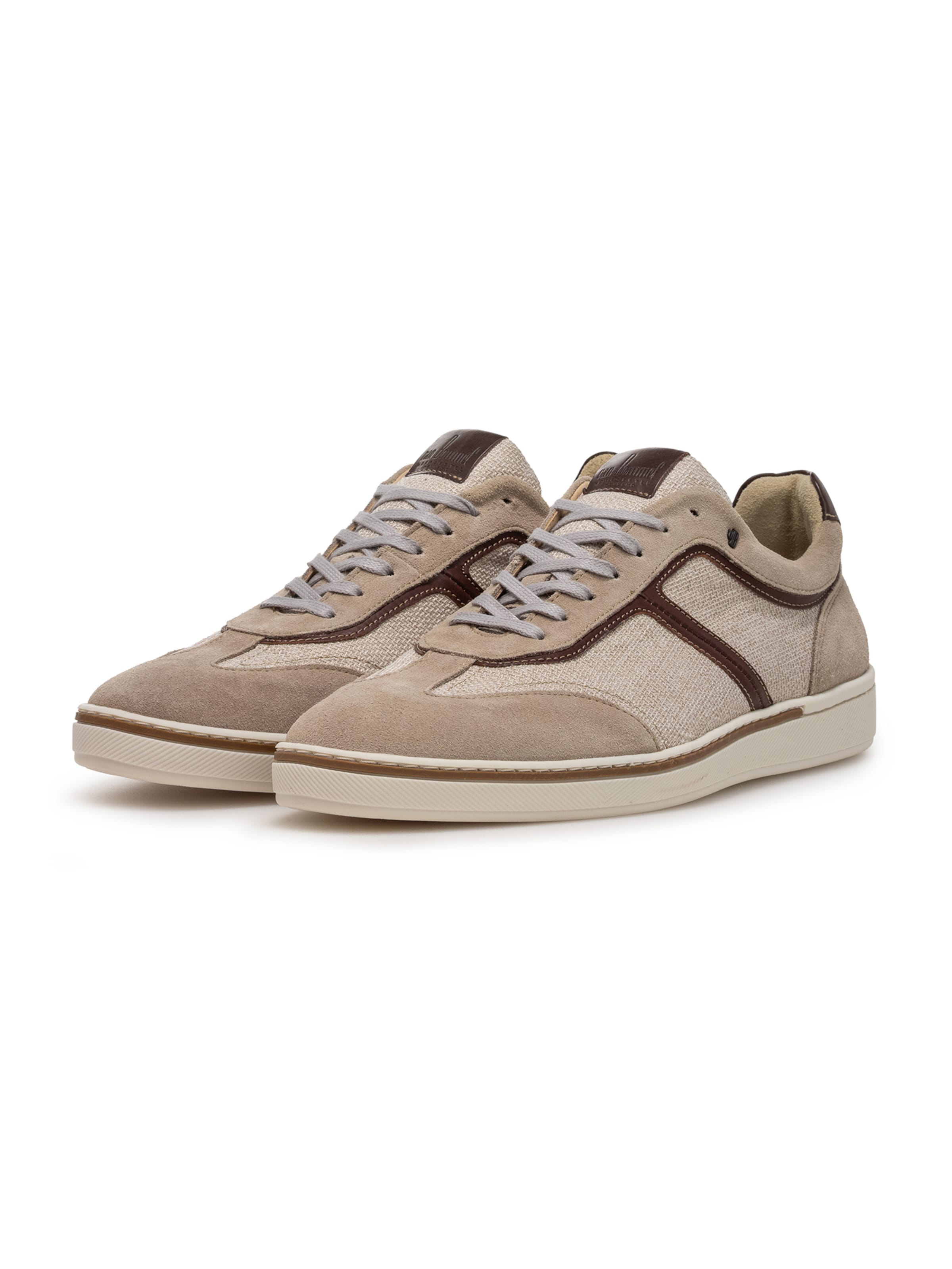 Floris van Bommel Sneakers laag 'Bora 09' in Beige