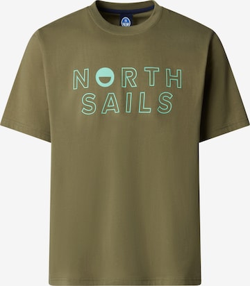 North Sails Bluser & t-shirts i grøn: forside