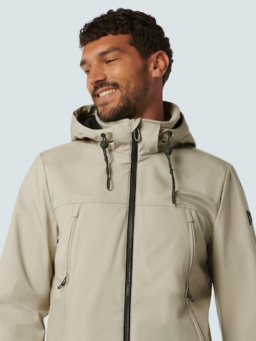 Manteau d’hiver No Excess en beige : devant