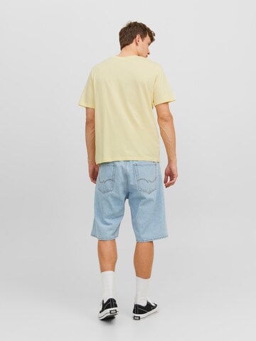 JACK & JONES T-Shirt 'PALMA' in Gelb