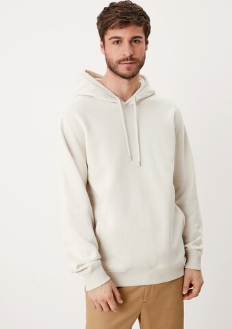 Sweat-shirt s.Oliver en beige : devant