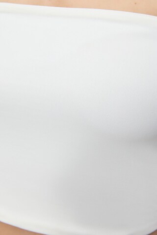 No Matter What Top in Weiß