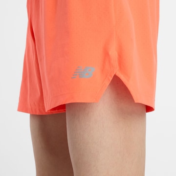 Regular Pantalon de sport 'RC 5' new balance en orange
