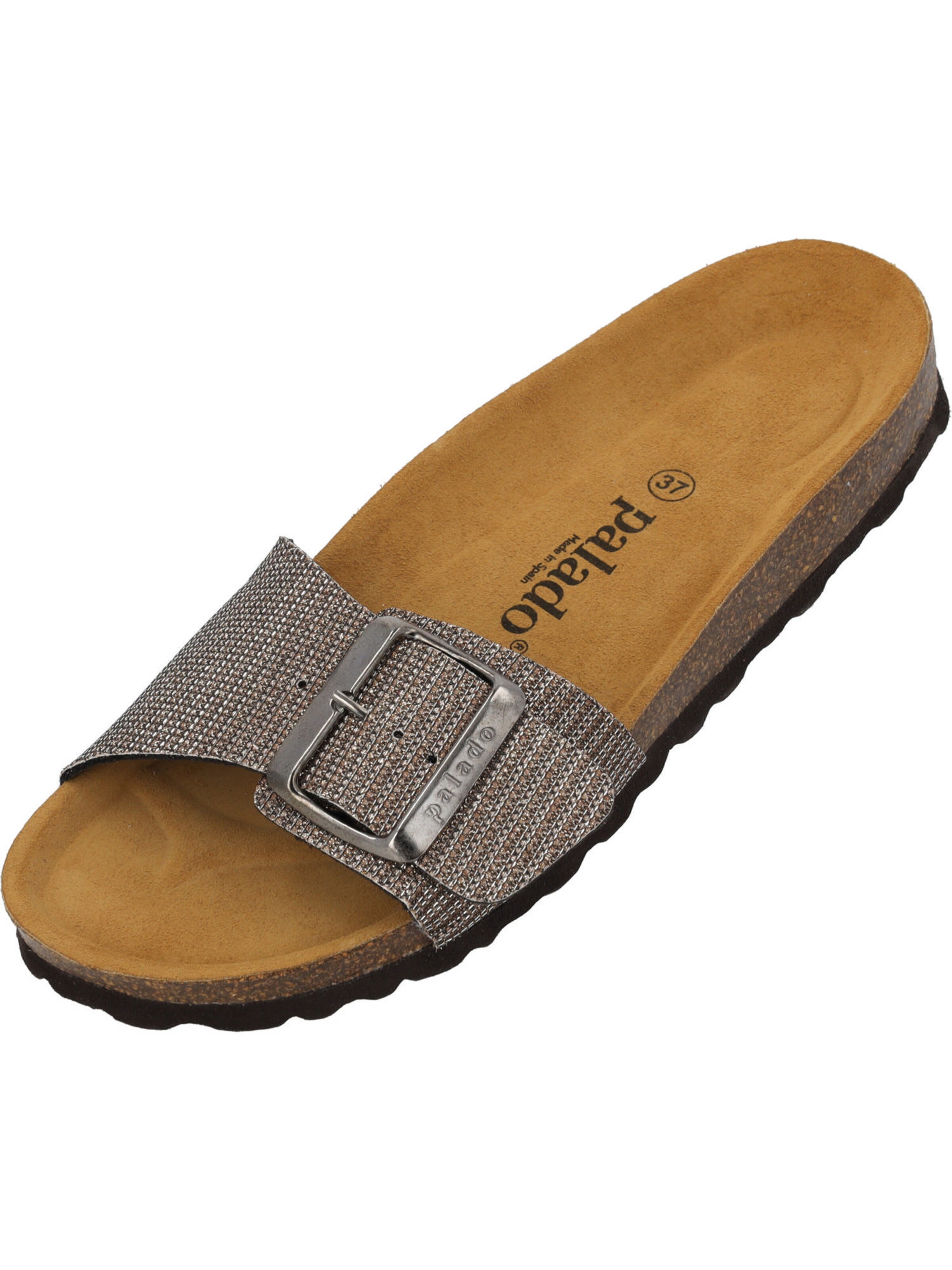 Palado Sandal 'Palado Malta EGS Glitter' in Brown: front
