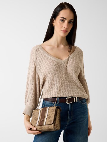 GUESS Shoulder Bag 'Noelle' in Brown