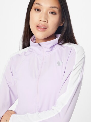 new balance Sportshirt 'Accelerate' in Lila