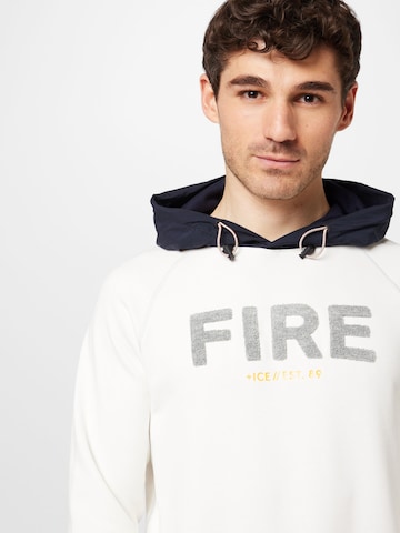 Sweat-shirt 'VALLE' Bogner Fire + Ice en blanc