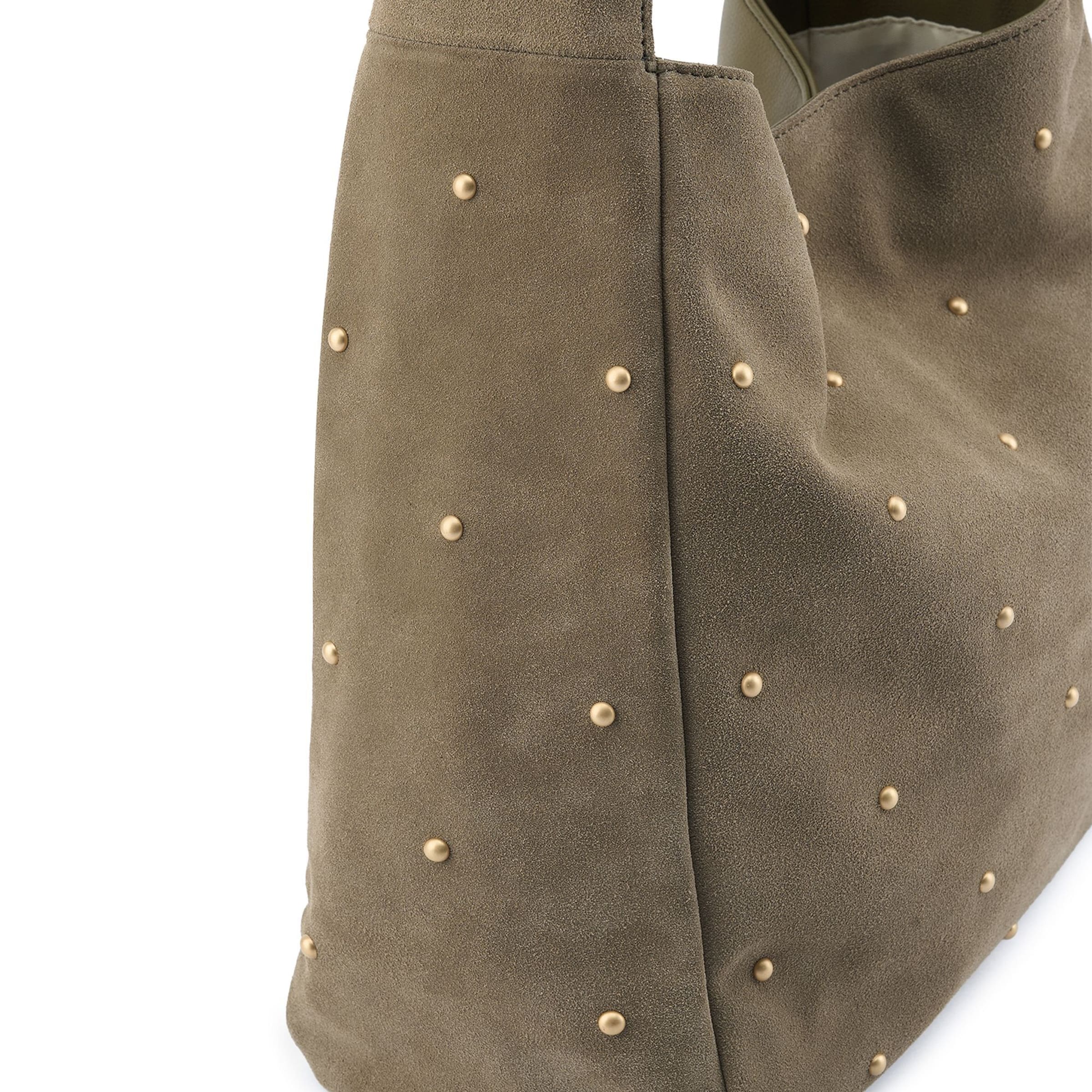 FREDsBRUDER Shoulder bag 'The Beaded One' in Green