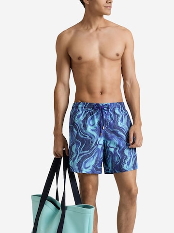 Shorts de bain Vilebrequin en bleu : devant