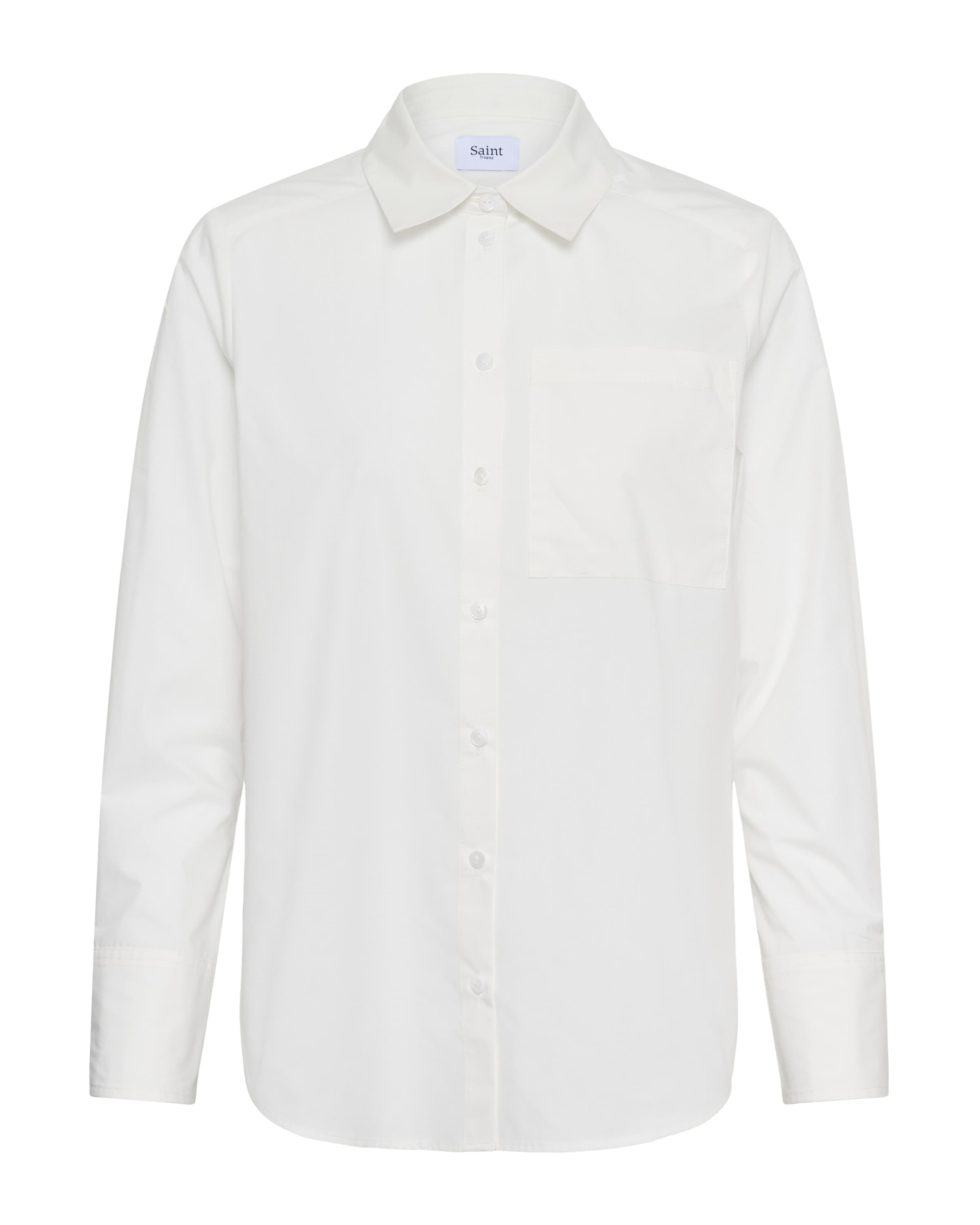 SAINT TROPEZ Shirt in Weiß