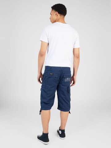 CAMP DAVID Regular Shorts 'North Sea Trail' in Blau