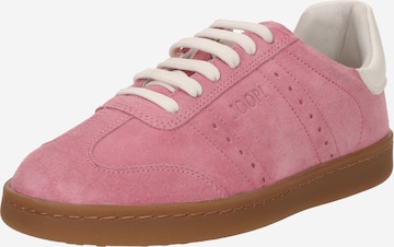 rožinė JOOP! Sportbačiai be auliuko 'Velluto Isa': priekis