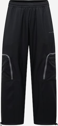 Effilé Pantalon cargo 'Reclaim ' ADIDAS ORIGINALS en noir : devant