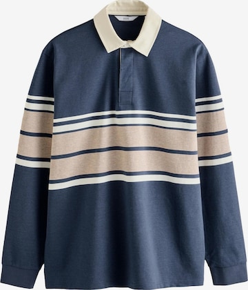 Next Shirt in Blue: front