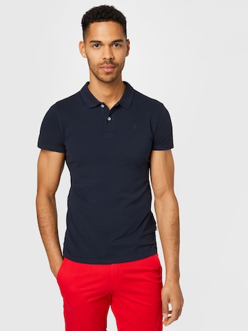 Casual Friday Poloshirt 'Theis' in Blau: predná strana