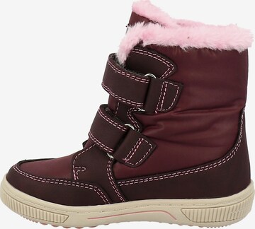 TOM TAILOR Snow Boots in Red: front