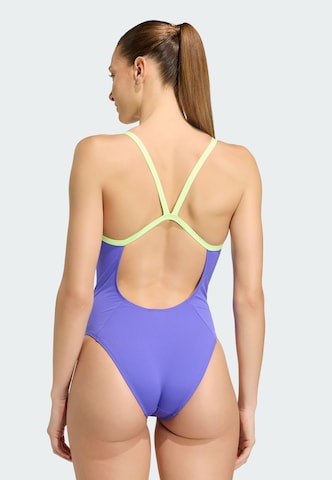 ADIDAS PERFORMANCE Bralette Sports swimsuit 'Ess' in Purple