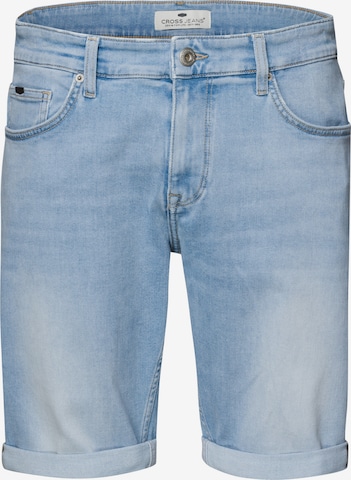 CROSS JEANS Shorts 'Leom ' in Blau: Vorderseite