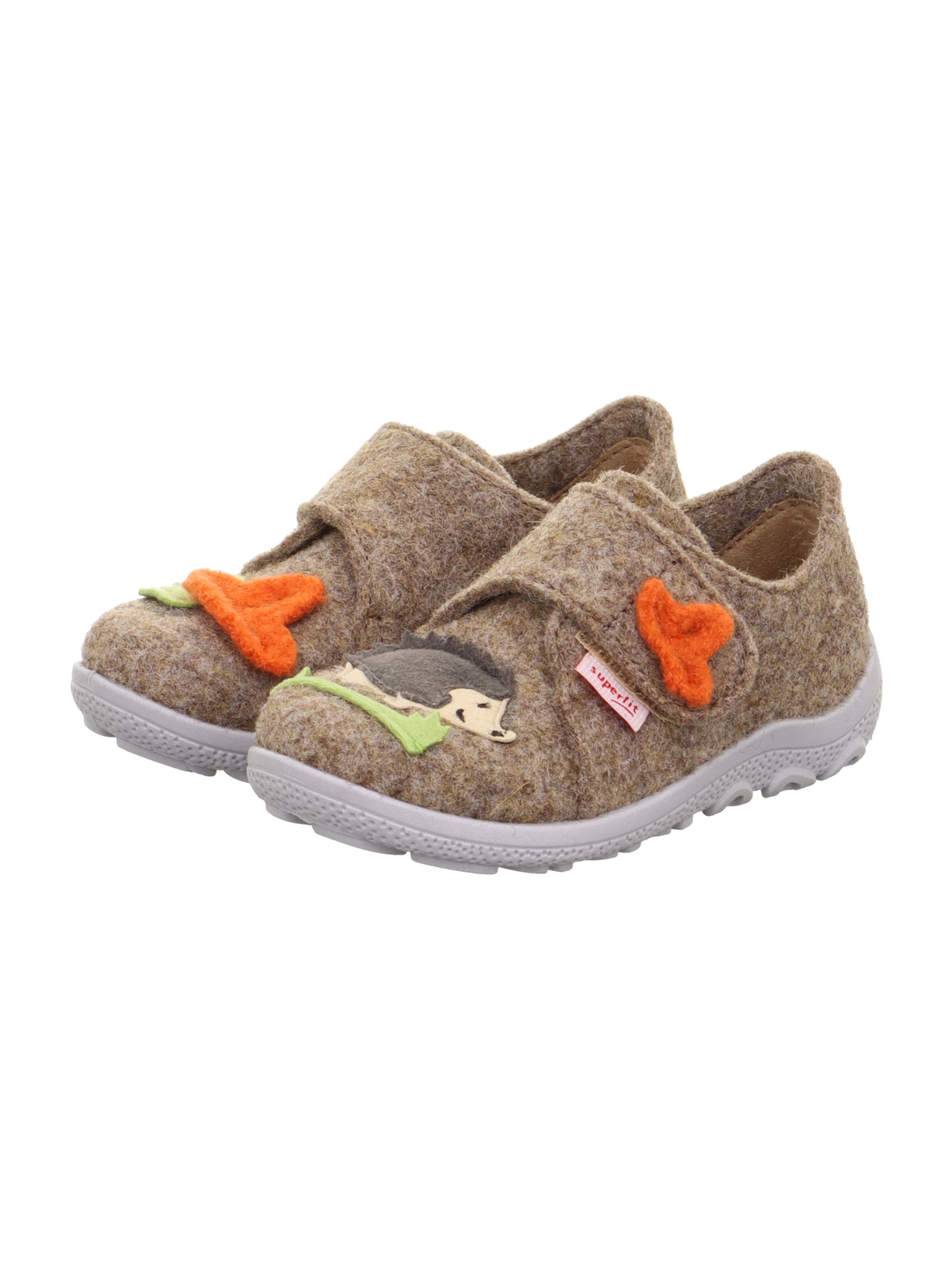 SUPERFIT Slippers 'HAPPY OCTI' in Beige: front