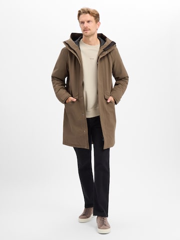 Didriksons Winterparka 'Kenny' in Bruin