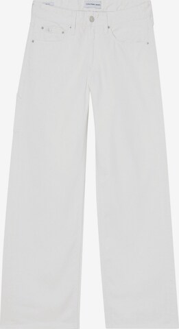 Loosefit Jean Calvin Klein Jeans en blanc : devant