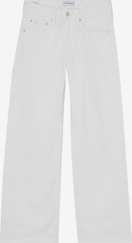 Calvin Klein Jeans Loose fit Jeans in White: front