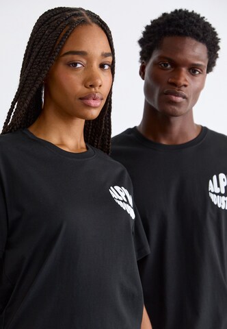 ALPHA INDUSTRIES Shirt in Zwart