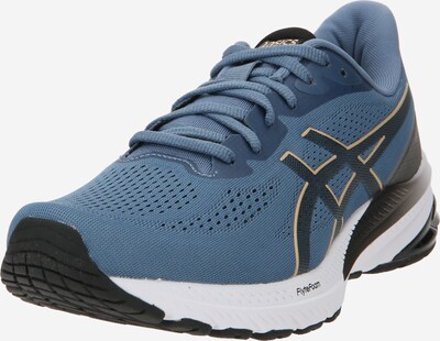 ASICS Chaussure de course 'GT-1000 12' en sable / bleu-gris / bleu foncé, Vue avec produit