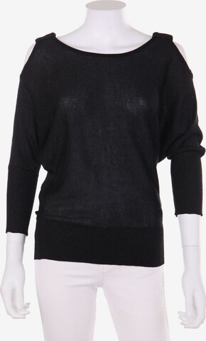 TOUT FEU TOUT FEMME Batwing-Pullover in M in Black: front