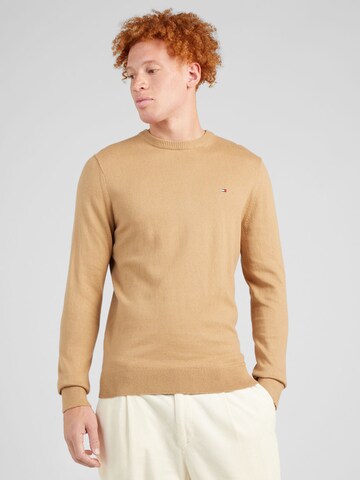 TOMMY HILFIGER Pullover in Braun: predná strana