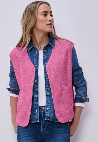 STREET ONE Vest in Pink: front