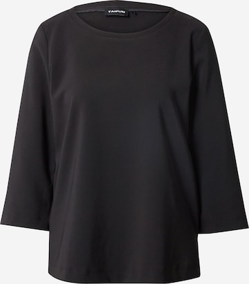 TAIFUN Blouse in Zwart: voorkant