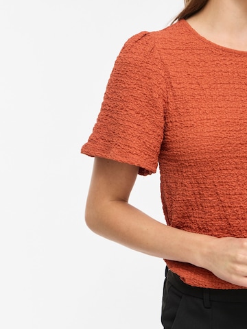 VILA - Camiseta en naranja