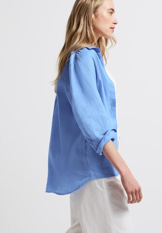 STREET ONE Bluse in Blau