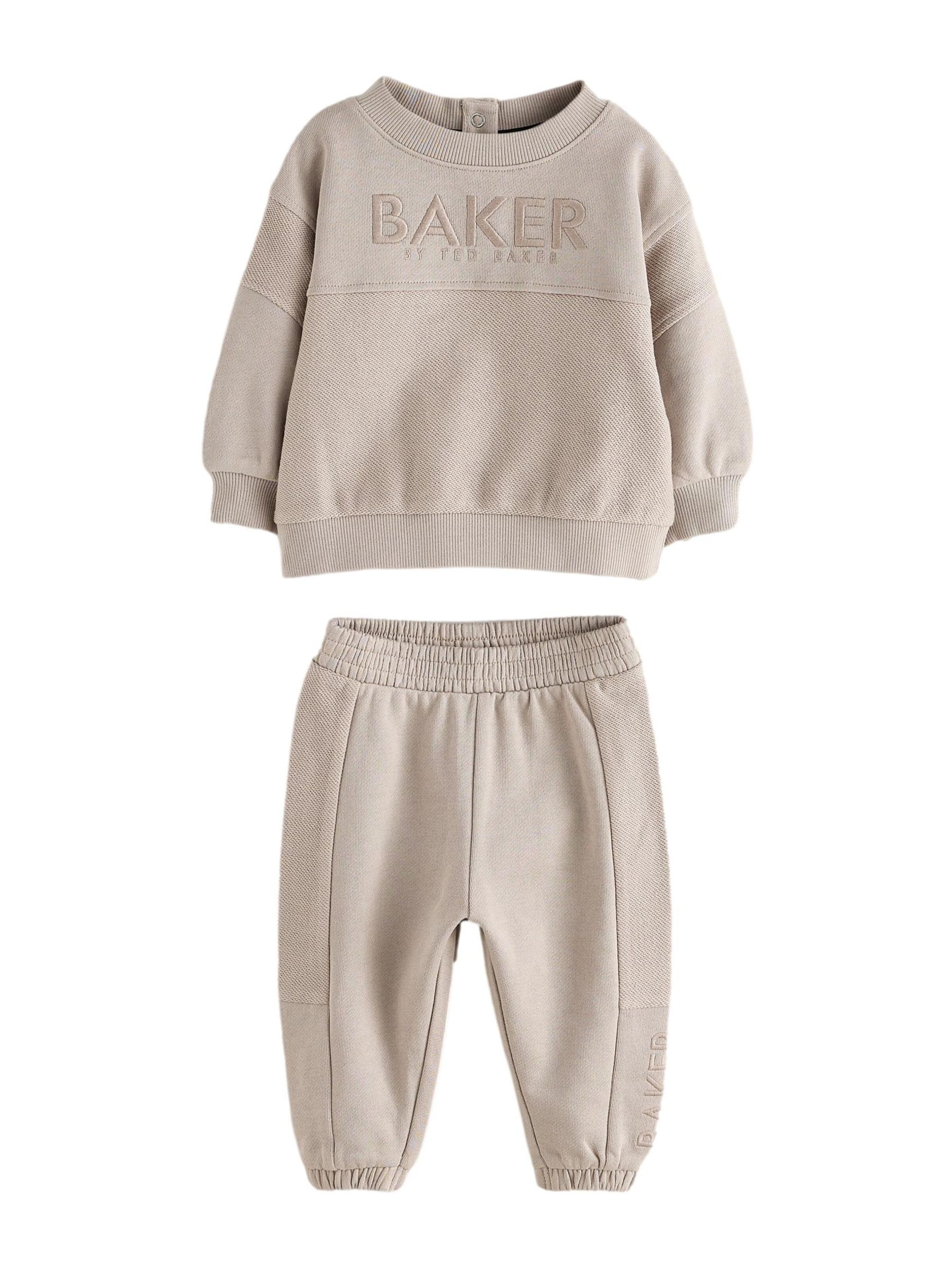Trening de la Baker by Ted Baker pe gri: față