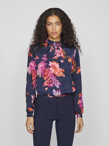 Camicia da donna di VILA in blu: frontale