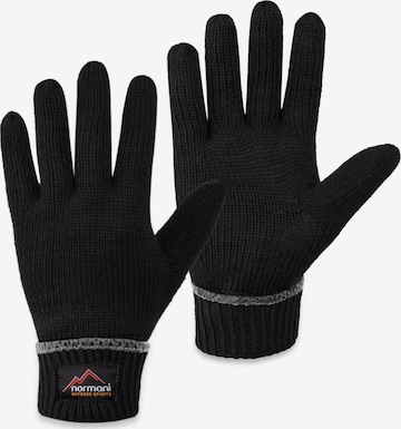 normani Athletic Gloves 'Edmonton' in Black: front