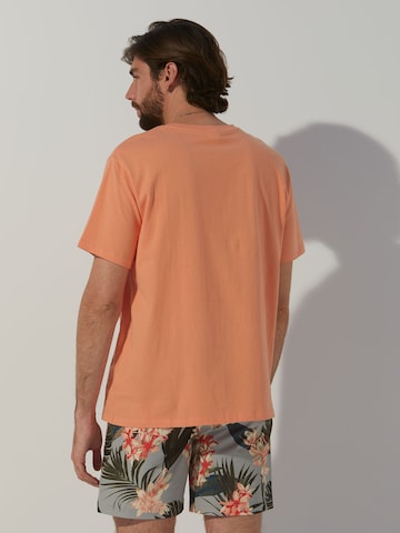 ABOUT YOU x Alvaro Soler Shirt 'Rocco' in Oranje