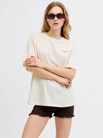 T-shirt 'JXMILLOW' JJXX en blanc : devant