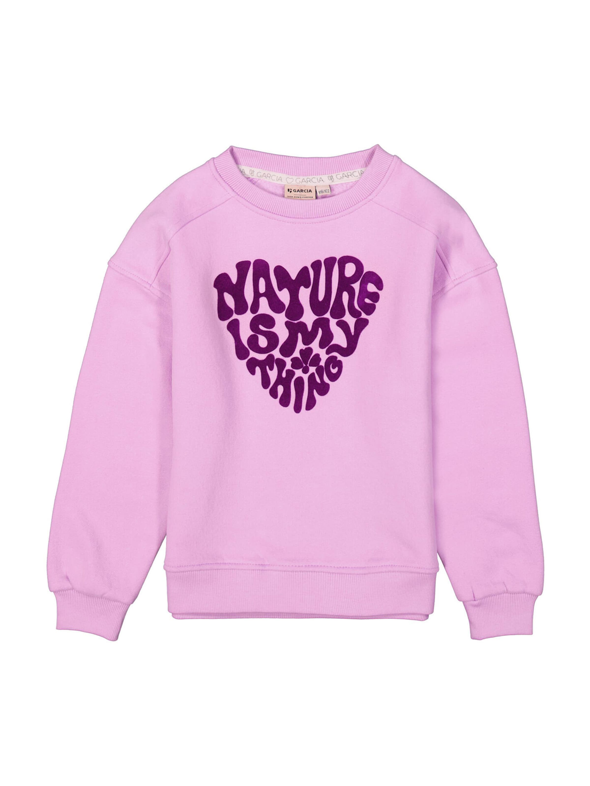 Felpa di GARCIA in rosa: frontale